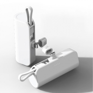 힙스터 2in1 도킹형 보조배터리 5000mAh