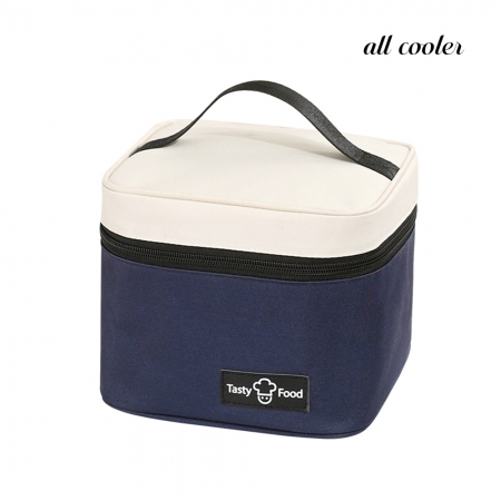 배색사각 보온보냉백 #5