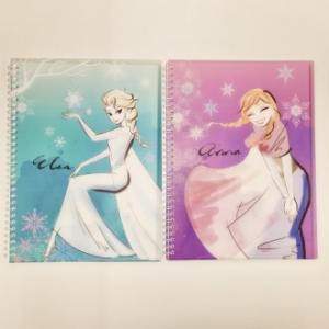 디즈니 겨울왕국 PP커버 노트