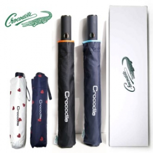 크로커다일 2단 우산+ 3단 슬림 암막 우산 세트 (2p)