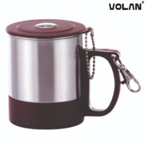 [볼란] 스텐 등산컵 (나침반) 230ml