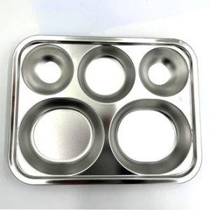 스테인레스 304 5구식판 원형 // 국내제조