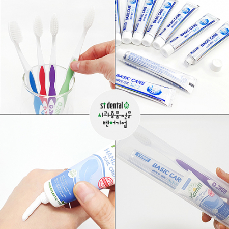 카밀핸드크림 M케이스 애경2080미세모 2080치약 칫솔치약세트 #5