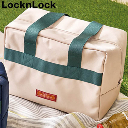 락앤락 767 어반 모던 심플 쿨러백 12L (베이지,네이비) #2