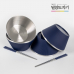 작은이미지: 밀양도자기 피오르 스틸 면기 8P #3