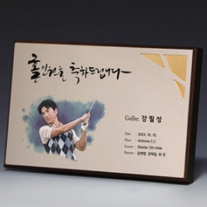 액자 인물화 알루미늄 상패 트로피 S8A016-12