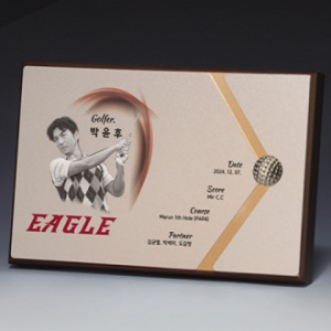 액자 인물화 알루미늄 상패 트로피 S8A015-12