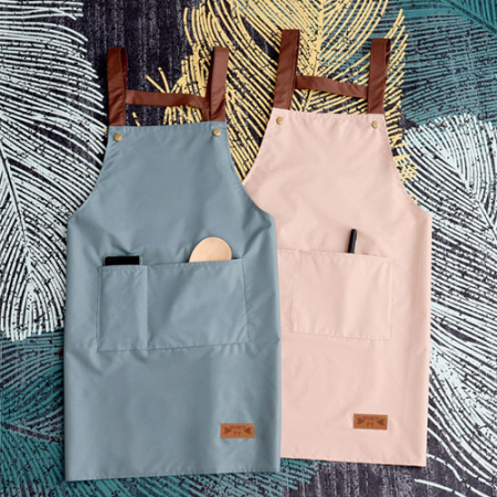 심플리 방수 앞치마, H라인 방수분할 주머니 공방 조리 앞치마 P7 #2