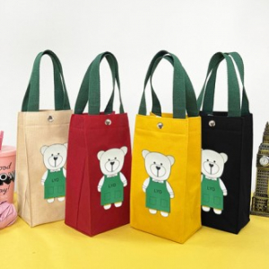 곰돌이 텀블러 에코백 / 물병파우치