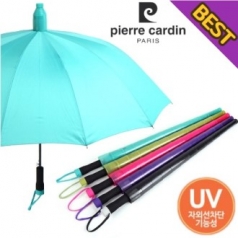 [피에르가르뎅] PI 60 솔리드 자바라 자동 장우산