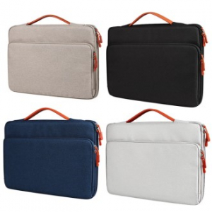 N028 오렌지 포인트 노트북가방 인쇄 주문제작 서류 가방 기념품 테블릿 파우치
