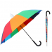 작은이미지: 60 무지개 자바라 빗물받이 곡자 장우산 #3