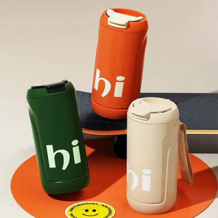 바블로브 316스텐 3컬러 파스텔 보온보냉 이중진공 스텐 텀블러 450ML #3