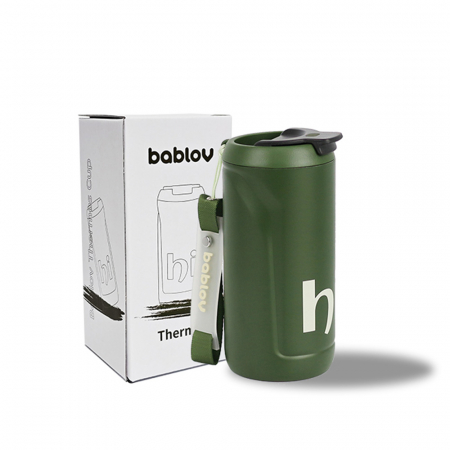 바블로브 316스텐 3컬러 파스텔 보온보냉 이중진공 스텐 텀블러 450ML #5