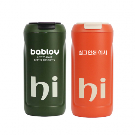 바블로브 316스텐 3컬러 파스텔 보온보냉 이중진공 스텐 텀블러 450ML #4