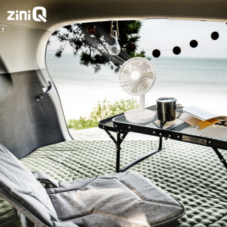 지니큐 FN-900M 책상 탁상용 선풍기 감성바람 사무실 미니무선 BLDC모터 캠핑용 7엽날개 #3