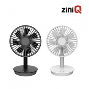 지니큐 FN-900M 책상 탁상용 선풍기 감성바람 사무실 미니무선 BLDC모터 캠핑용 7엽날개