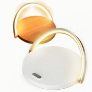 J82 LED 무드등 고속 10W 급속무선 충전기 인쇄무료