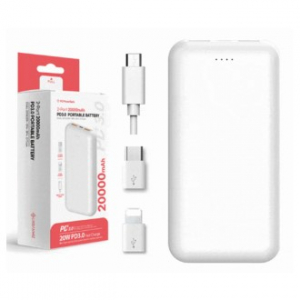 J80 어반위즈 2포트 PD 3.0 포테이블 듀얼젠더 20000mAh보조배터리 인쇄무료