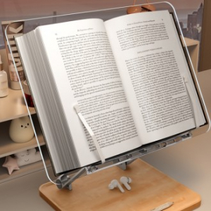 애니클리어 높낮이 조절 아크릴 독서대 거치대