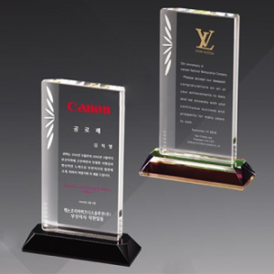 크리스탈 상패 기념패 S8A069-56
