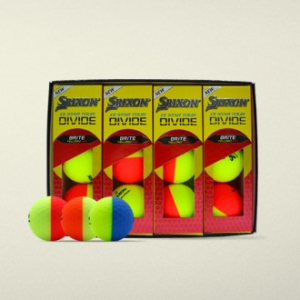스릭슨 큐스타 12구 (3pc) 큐스타 12구 디바이드 반반 골프공