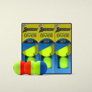 스릭슨 큐스타 9구 (3pc) 큐스타 9구 디바이드 반반 골프공