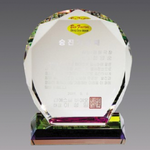 크리스탈 상패 기념패 S8A078-6