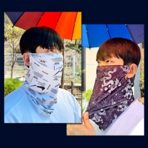 더구디스 귀걸이형 멀티스카프 // 풀칼라 전면인쇄