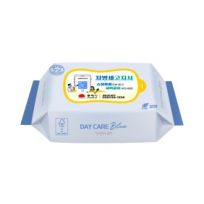 데이케어 블루 생분해 물티슈 20매엠보 FSC인증 녹색비닐인증