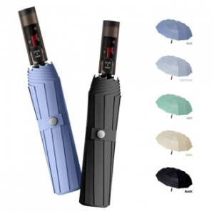 오토락 누드손잡이 5컬러 3단 완전 자동 암막 우산 105cm