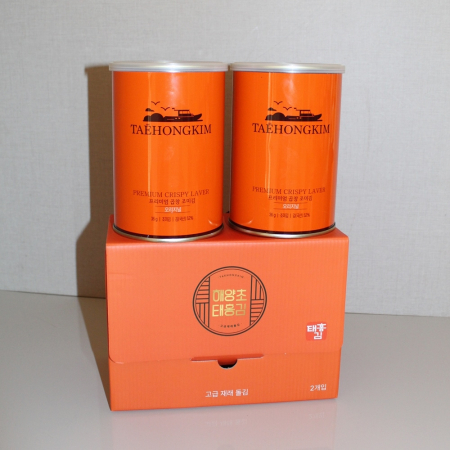 태홍김 프리미엄김 곱창김 조미김 선물세트김 도식락김 반찬김 구운김-2캔 #3