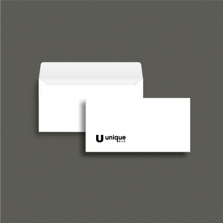 봉투 자켓형 소봉투 220x105 // 먹1도 #3