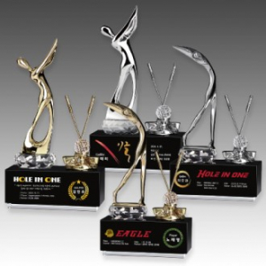 메탈 크리스탈 골프 트로피 S8A105-56 S8A107-12
