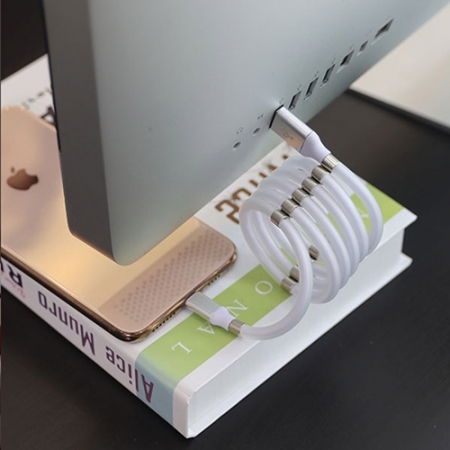 [에디토] 스네이크V3 고속충전 자석 케이블 1.8M (usbA to C타입 or 8핀) #2