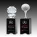 작은이미지: 메탈 크리스탈 골프 트로피 S8A132-56 #2