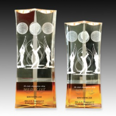메탈 크리스탈 골프 트로피 S8A130-45