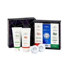 맨 도롱제 주골 프세트 캘러웨이 ERC트리플트랙 3구, 청귤폼클렌징 50ml 1ea,  선블럭 50ml 1ea,쇼핑백