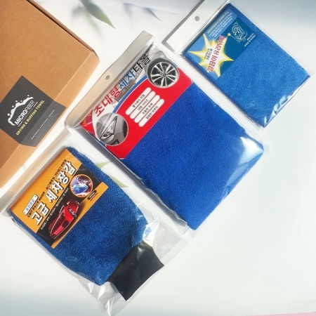 세차 선물세트 4호, 극세사 세차타올 드라잉타월 극세사걸레 세차수건 극세사타올 세차타올 대형타올 유리청소 타올 수건 #2