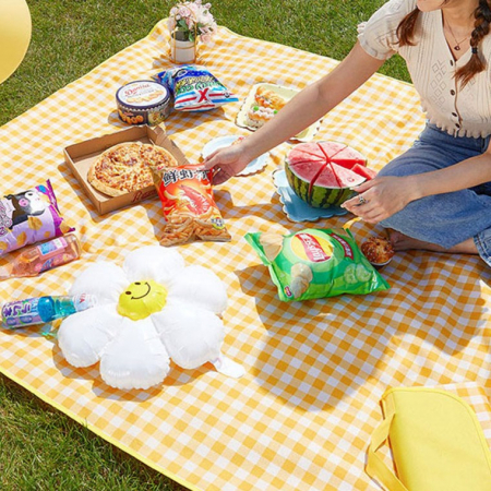 방수 피크닉매트 150*200cm, 간편휴대 PVC 감성 피크닉매트 #2