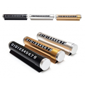 써클 주차번호판 원통 주차알림판 스틸재질 #2