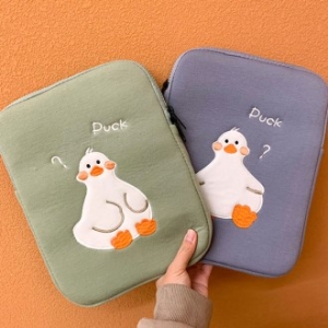 N030 덕덕 노트북파우치 가방 맥북 테블릿 케이스 인쇄 답례품