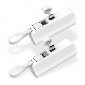 TPEA 도킹형 보조배터리 5000mAh 케이블 내장형