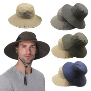 어드밴티지 자외선차단 벙거지 모자 버킷햇
