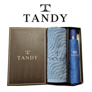 탠디 뉴웨이브 타올+3단 뉴로고 전자동 우산세트 79번