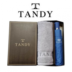 탠디 프리미엄 1.8 타올 + 3단 뉴로고 전자동 우산세트 77번