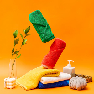 포레스트 뱀부얀 무형광 호텔수건 200g