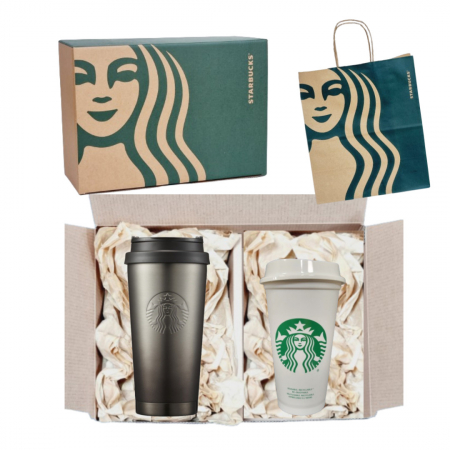 스타벅스 SS 엘마 블랙 텀블러 + 스타벅스 리유저블 텀블러 473ml #2