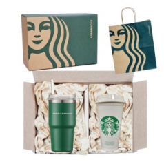 스타벅스 SS 스탠리 그린 켄처 텀블러 + 스타벅스 리유저블 텀블러 473ml