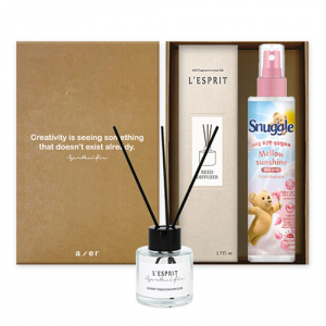 레스쁘리 2P 스너글 세트 D (스너글 섬유탈취제 150ml + 디퓨저50ml)